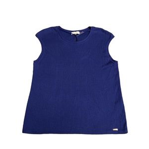 NWT Calvin Klein Ribbed Sweater Top